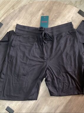 Tommy John Men's Black Drawstring Jogger Loungewear